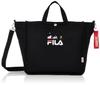 Fila Snoopy Collaboration PEANUT Canvas Lightweight Crossbody Sports Travel Stylish for Middle High and Available In Black and White 2-Way Bag,