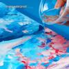 24-Color Acrylic Paint Set: Waterproof, 300ml Cans for Wall, Clothing & Shoes DIY Projects