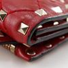 Valentino Garavani Rock Studs Shoulder Bag MW0BCA23NAP Mini Shoulder Wallet Shoulder Red Leather Women Used