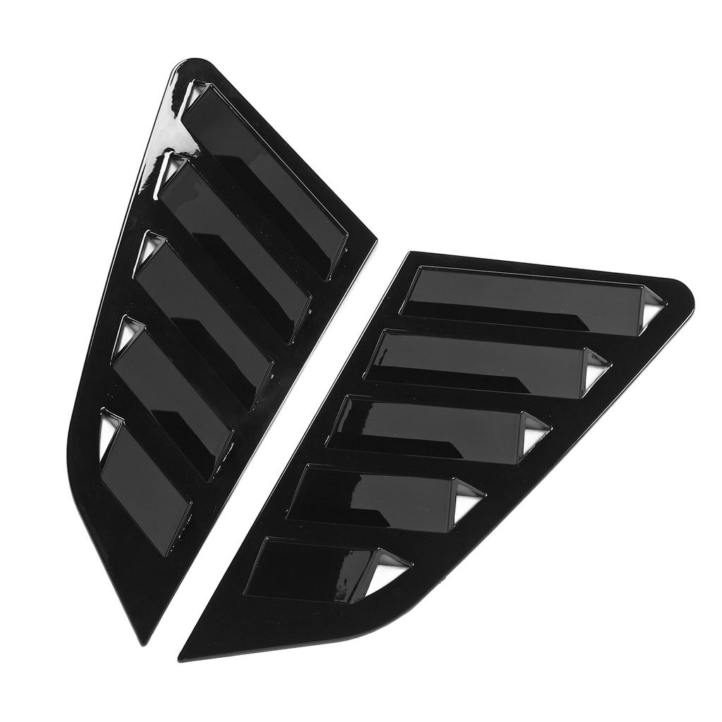 P  of Rear Window Louver Cover Sturdy ABS Left Right Side Window Shutter Cover Trim for     8Y Hatchback