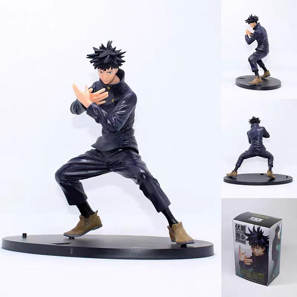 20CM Figure Anime Jujutsu Kaisen Gojo Fushiguro Megumi Model Dolls Toy Gift Collect Boxed PVC