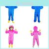 Kids Poppy Playtime Huggy Wuggy Bodysuit Nightclothes Perfect For Cosplay And Parties Available In 4 Sizes!