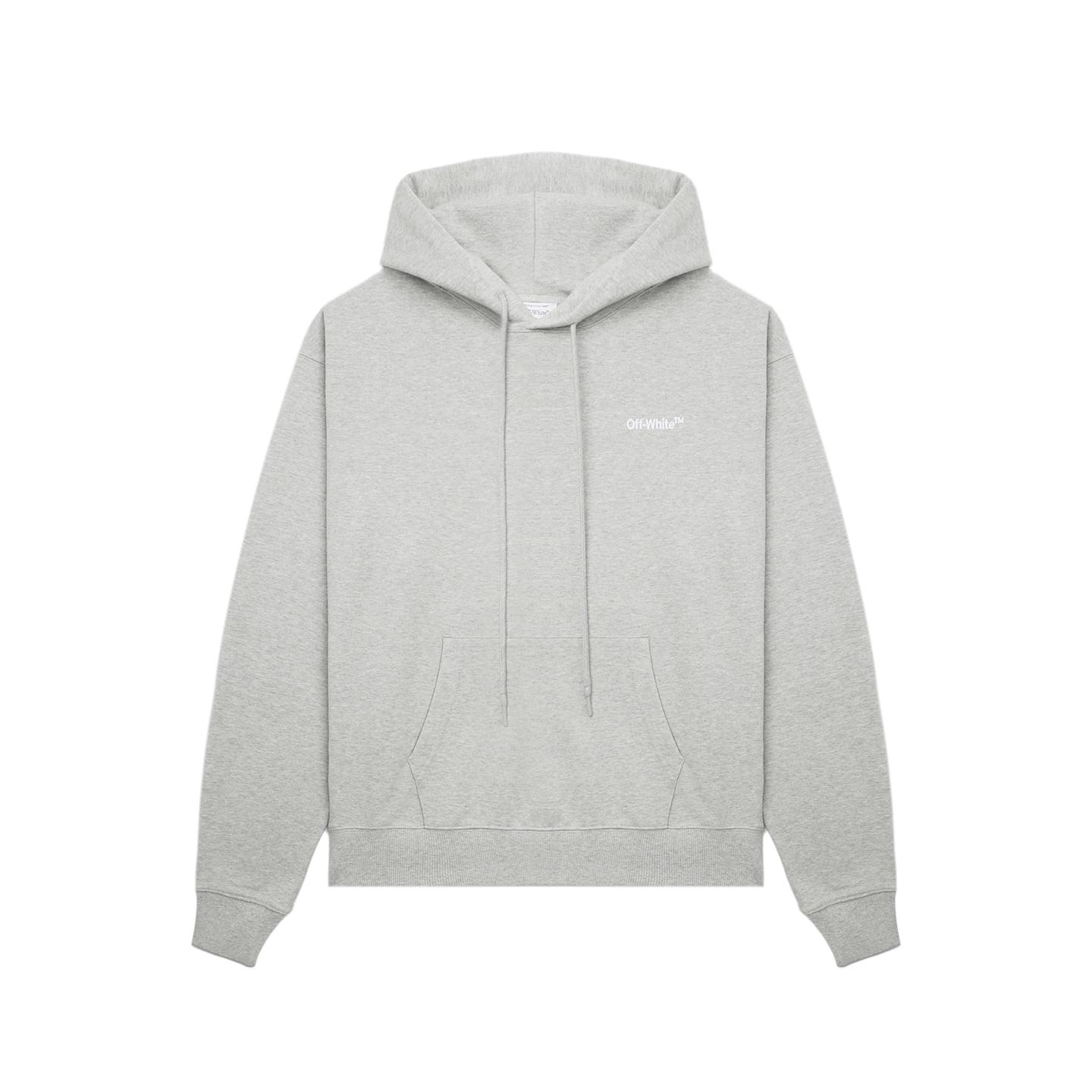Off-White Solid Logo Design Fashion Light Luxury Trendy Versatile Pullover Hoodie Unisex hoodies OFFSWGARC062P XL