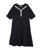 VANAKE Sailor Collar Short Sleeve Dress_Vb38Opud05A