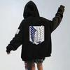 Hoodies Unisex Harajuku Zipper Sweatshirt Hoodie Men and Women Sweatshirts Trendy