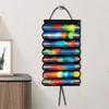 Card Game Mat Holder 8-Mat Holder For Card Game Playing Space-Saving Wall Mount Container With Hook Game Mat Tube Storage Bag