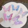 Mesh Embroidery Butterfly Jewelry Accessories DIY Hair Clip Headwear Bag Cloth Sticker Decoration