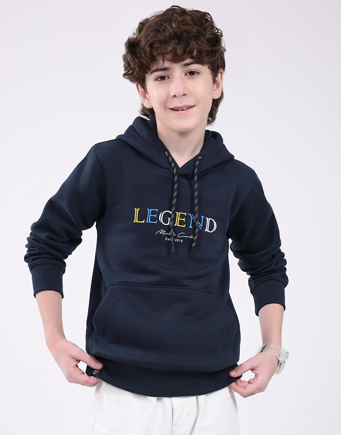 

Monte Carlo Boy s Regular Fit Sweatshirt 4-5 Years темно-синий