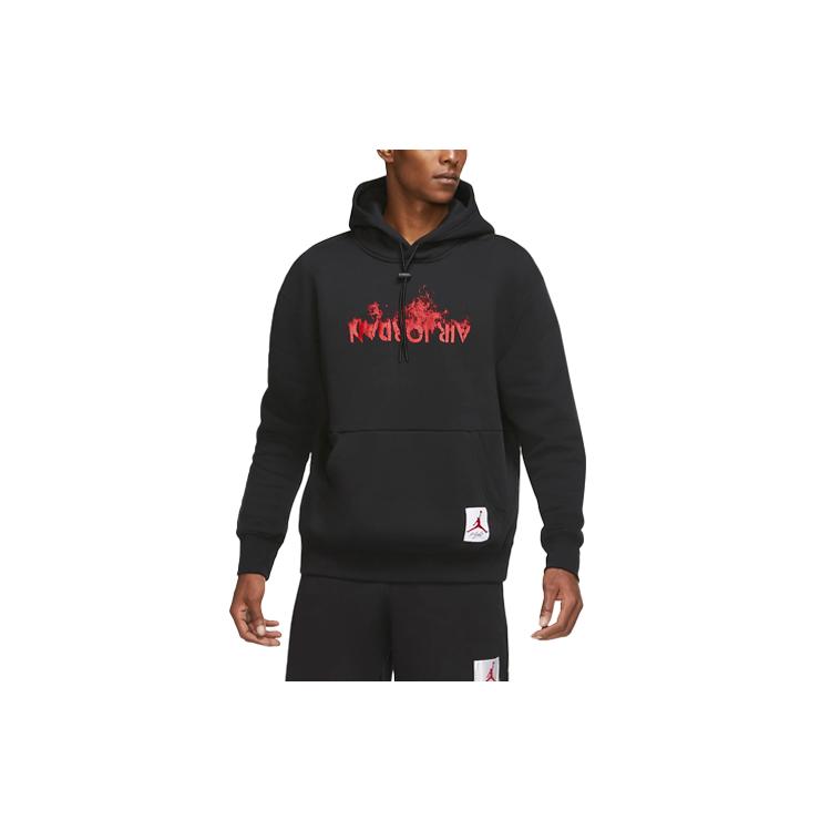 Jordan Air Jordan AJ4 Sweatshirts Men's Black Hooded Moderate Regular DD3868-010