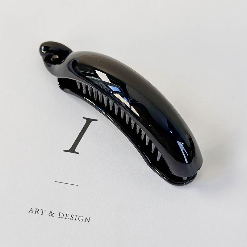 

Корейский Простой Темперамент Высокий Хвост Заколка-краб Повязка на голову Ретро Твист Заколка для волос Новые Женские Заколки Однотонные Заколки