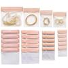 10Pcs Anti-Oxidation Jewelry Storage Box Portable Cosmetic Bag New Earring Ring Necklace Organizer