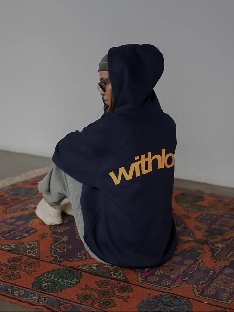 S láskou Tištěná mikina s kapucí Pánská Dámská Pár Mikina Oversized Harajuku Streetwear Tepláková souprava Dámské Pánské Oblečení