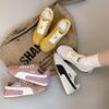 Women's Shoes Forrest Gump Shoes Women's 2025 New Popular Super Fire Versatile Little White Shoes Casual Sports Board Shoes German Training Shoes