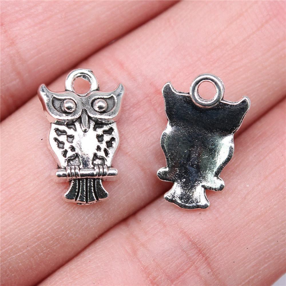 Owl Charms Pendant Female Jewellery Ethnic Materials