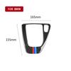 Car Gear Shift Panel Knob Cover Carbon Fiber Auto Box Interior Stickers For BMW E90 E92 E93 2005 2006 2007 2008 2009-2012year MD2