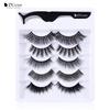 DUcare 5 Pairs Natural False Eyelashes Thick Makeups 5D Mink Lashes Soft Eyelash Extension Fake Eyelash Long Mink Eyelashes