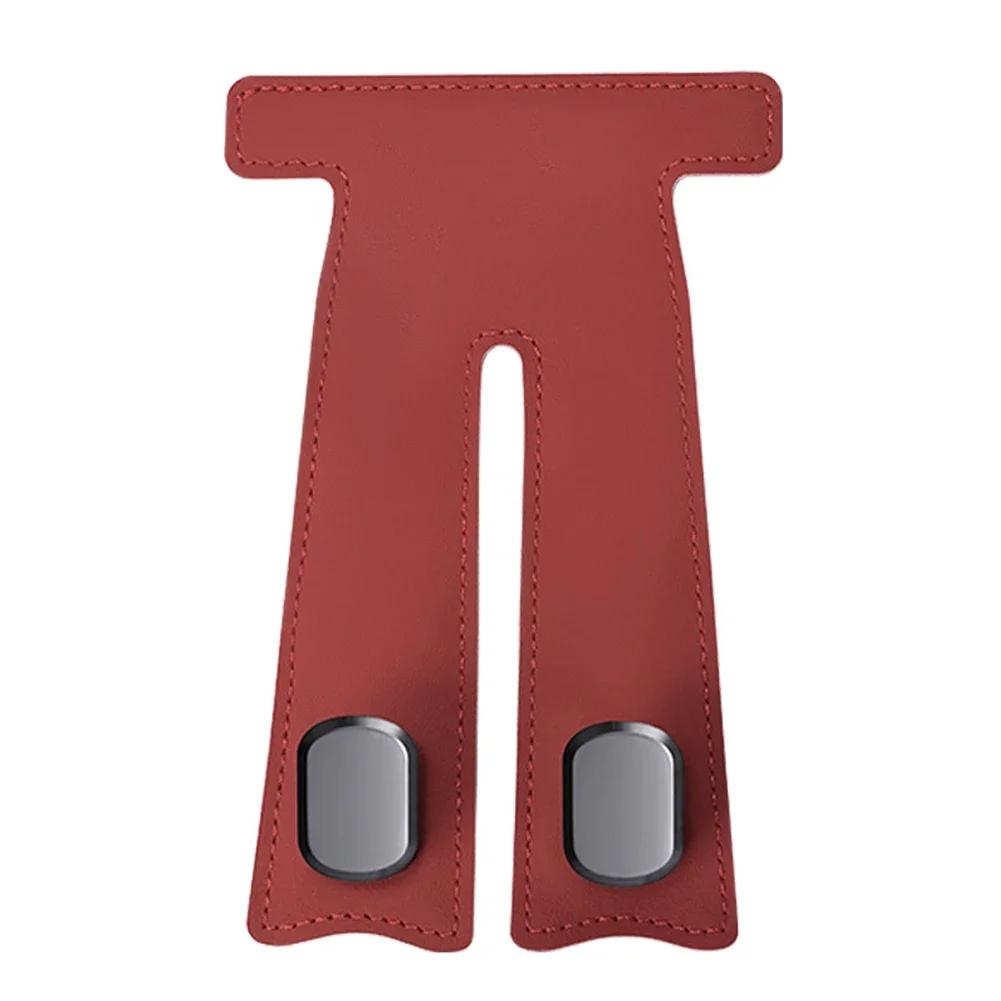 Universal Car Passenger Glove Box Hidden Hooks Purse Bag Suede Leather Hanger Hat Holder Interior Storage Auto Hook Accessories