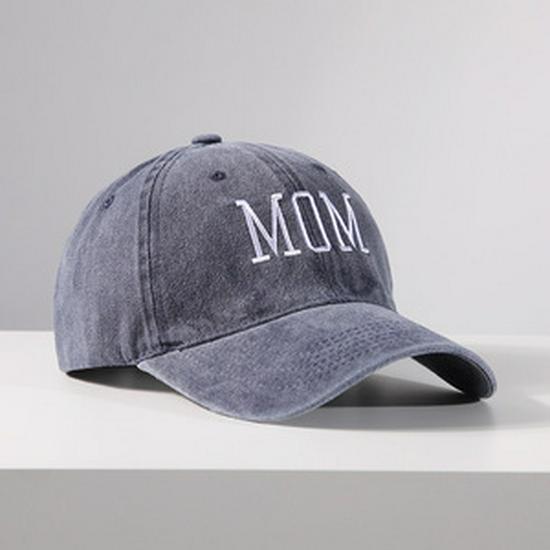 2026 Soft Top Hat: Embroidered Adjustable Cap for Mother's Day, Father's Day & Thanksgiving