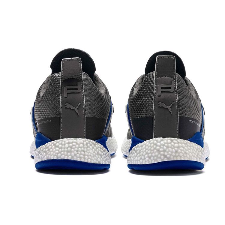 Puma Porsche Design Hybrid Runner Low Top Running Shoes Men Sneakers Gray Blue 306440-02
