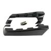 Motorcycle 4" Hard Stretched Saddle Bag Extensions For Harley Touring Road King 1994-2013 2014-2023