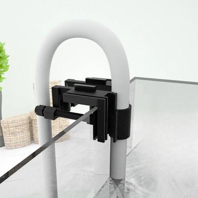 Uchwyt na rurkę wodną do akwarium Funkcjonalny uchwyt do węża rury wodnej Wspornik Montażowy Klips Mocujący Rurkę Wodną Domowy Stojak na Klamry do Węża do Akwarium