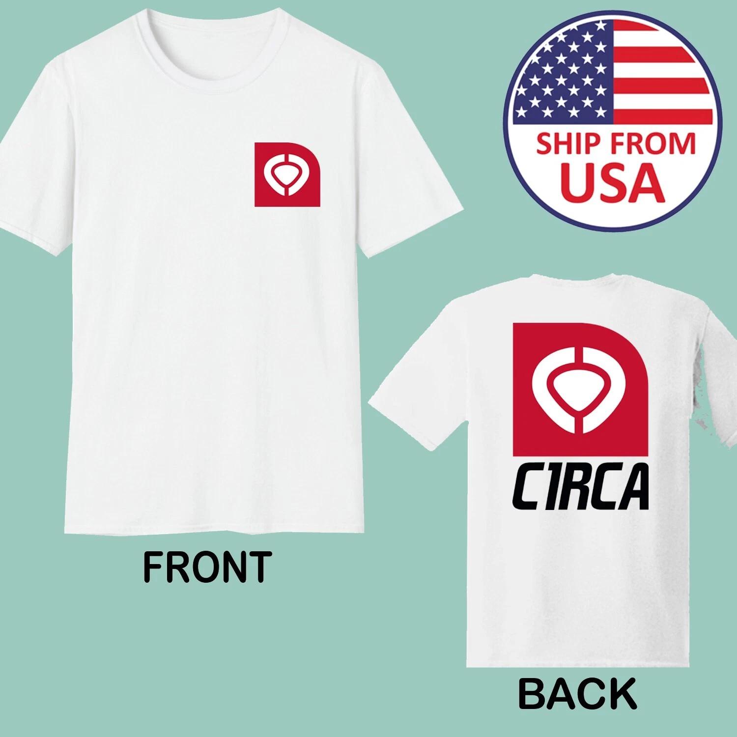 Circa Skate Skateboarding Men s White Size S to 5XL S