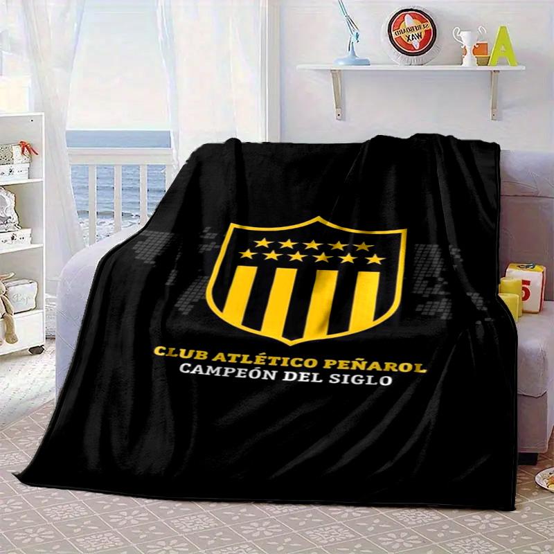 Penarol Football Club Portable Blanket/Soft Blanket Bedding Blanket Suitable for Travel Camping Living Rooms Offices Sofas Fan Gifts
