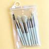 8 Pcs Premium Professional Makeup Brush Set Soft Synthetic Bristles Portable Pu Case For Daily Use Travel And Beauty Enthusiasts