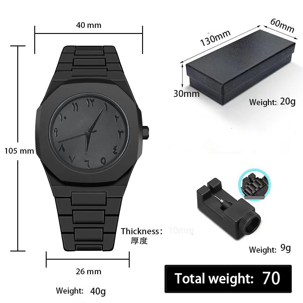 Men's Business Fashion Waterof Quartz with Men's Watch