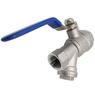 1/2" 3/4" 1" BSP Female Y Shape Strainer Ball Valve 304 Stainles Steel For Home Garden Air Conditioner