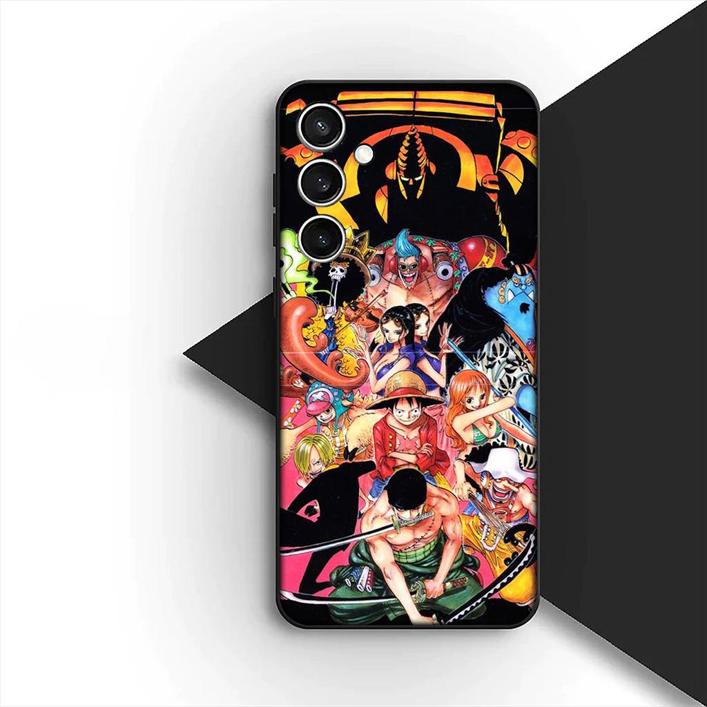 for OPPO A80 A18 A16 A40 A17 A15 A38 A78 A79 A54 A57 A12 A60 4G 5G Phone Cover Soft Case One Pieces Luffy Sanji Roronoa Zoro