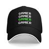 Gamer Sun Baseball Cap Summer Couple Women Custom Logo Trucker Hat Breathable Casual Outdoor Sport Baseball Caps
