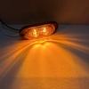 4PCS 2LED Smoked 12-24V Ice Bird Lens Creative Clearance Light Side Marker Light Signal Light for Truck Trailer