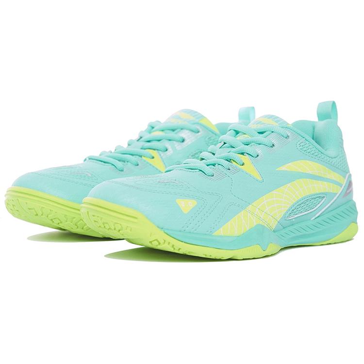 Li Ning Hawkeye 2.0 PRO Niedrig geschnitten Dämpfend Rutschfest Abriebfest Tischtennis Schuhe Unisex Grün APTT005-4