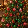 44Pcs/Set Creative Christmas Ball 6/3CM Xmas Ornament Ball Durable Christmas Tree Balls  Storefront