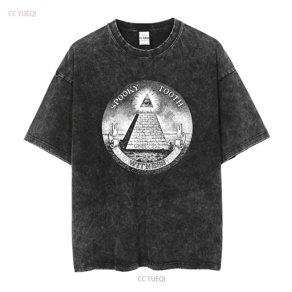 New Popular Spooky Tooth Witness English Music Vintage T Shirt S 4XL vintage Washed fashion Soft Unisex Comfortable homme