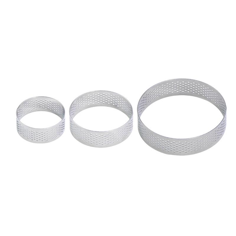 Stainless Steel French Tart Ring Cheese & Mousse Mold