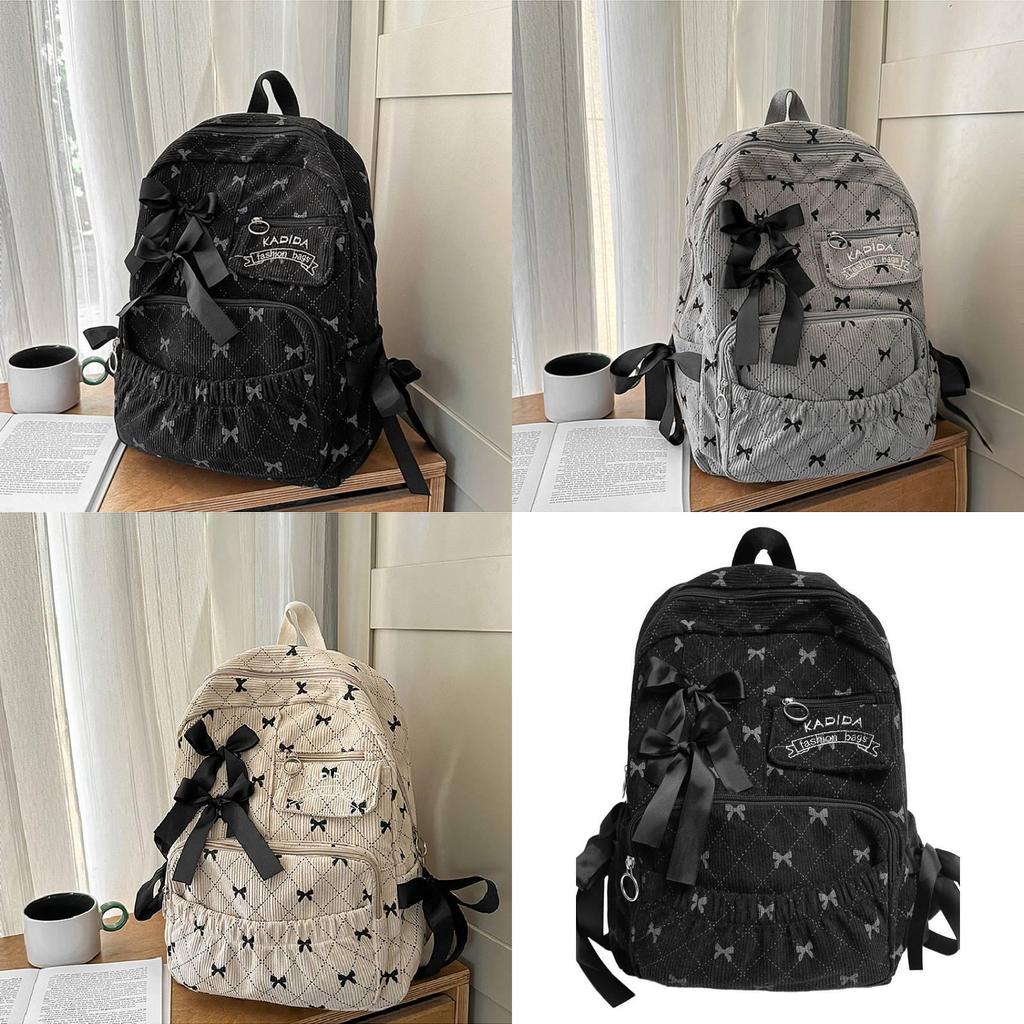 Minimalist Polyester Backpack For Teen Girls With Waterresistant Design For Casual Travel