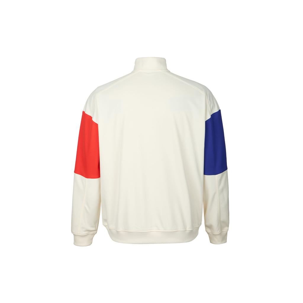 Nike Court Heritage Fleece Zip-Up Stand Collar Long Sleeve Jacket Men Jackets Light-Ivory Midnight-Blue Light-Deep-Red FZ6926-110