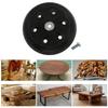PU Material Polishing Disc With 6 Holes Suitable For Efficient Surfaces Finishing On Metal Wood Plastic Smooth Finishing