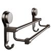 Weipeiluo Drill-Free Bathroom Single Towel Bar, 50cm, 2-Pack