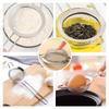 3pcs/Set Stainless Steel Flour Sifter with Handle Sieve Metal Strainer for Kitchen Rice Juice Quinoa Food Flour Baking