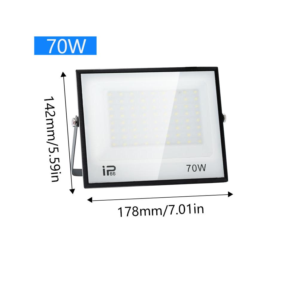 LED Outdoor Floodlight AC220/110V Portable Outdoor Safety Floodlight 20-300W Is Suitable For Courtyards Gardens Stadiums Light