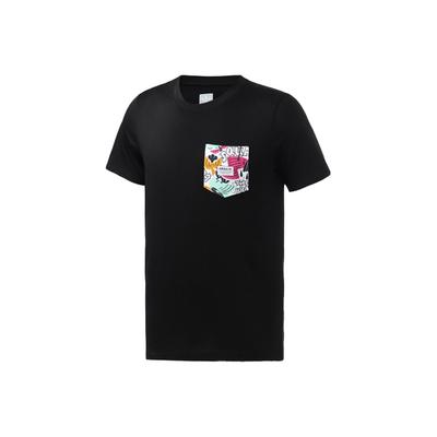 Originals Clover Walker Pkt Kvetinové Vrecko Krátke Rukávy Tričko Pánske Vrchné Oblečenie Čierna DU8340