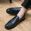 2024 Elegantes Dress Loafers with Fringe Comfy Slip On Shoes Leisure Walk Male Driving Shoes New Arrival Men's Leather Footwear