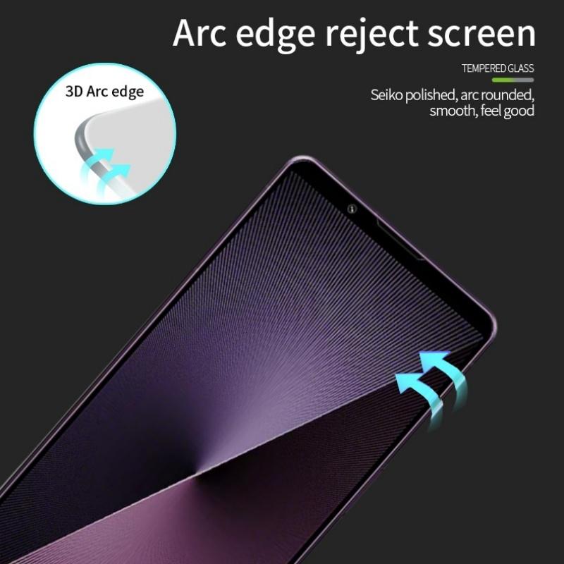 Für Sony Xperia 1 VII Panzerglasfolie PINWUYO Explosionsgeschützt 9H 3D Vollbildschutz