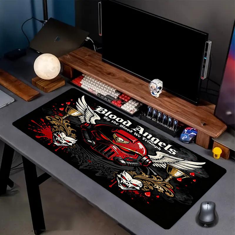 Warhammer 40k Thema Mauspads, Rutschfeste Gummiunterseite, Multifunktionales Büro- & Heimdekor, Perfekt für die Personalisierung des Arbeitsplatzes.