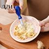Baby Complementary Food Grinder Ceramic Garlic Grater Plate, Embossed Grinding Dish for Grating Kitchen Vegetable Puree Maker Wasabi Ginger