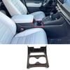 Peach Wood Front Water Cup Holder Frame Cover Trim For Honda CR-V CRV 2023 2024