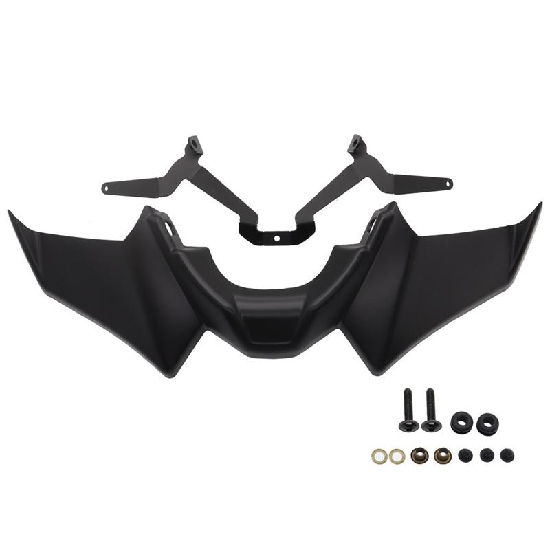 

Подходит для Yamaha Mt-07 2021 2022 2023 24 Мотоцикл Спорт Downforce Naked Forntal Спойлеры Аэродинамический Дефлектор Крыла чёрный